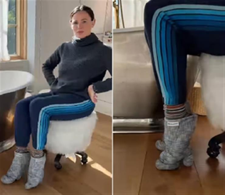 Jennifer Garner turns oven mitts into boots, dances in them on her b'day