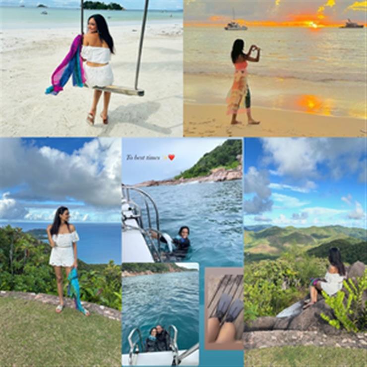 Aishwarya Khare of ‘Bhagya Lakshmi’ fame gifts herself solo trip to Seychelles on b’day