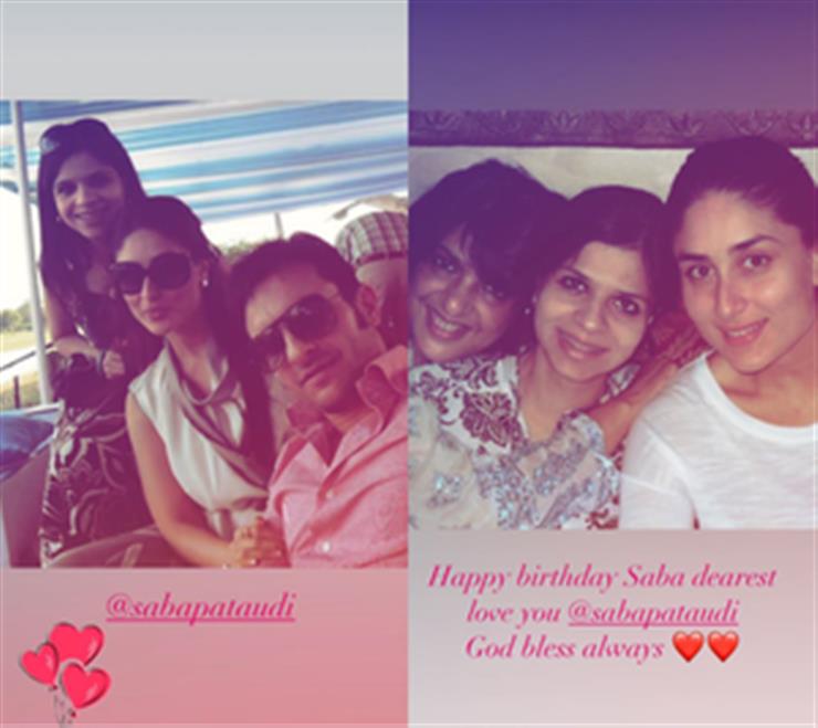 Kareena wishes 'Saba dearest' on her 48th b'day, shares throwback pics