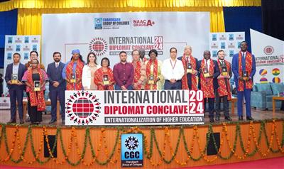 International Diplomat Conclave 2024 organized at CGC Jhanjeri
