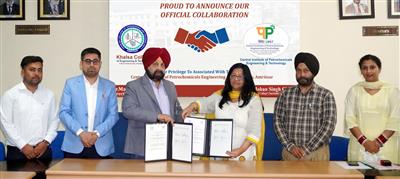KCET Signs MoU with CIPET for Skill Development of Students