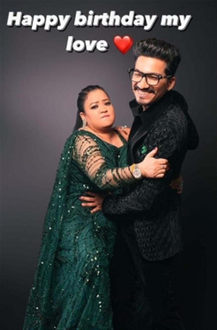 Haarsh Limbachiyaa Wishes Wife And Comedienne Bharti Singh On Her Bday