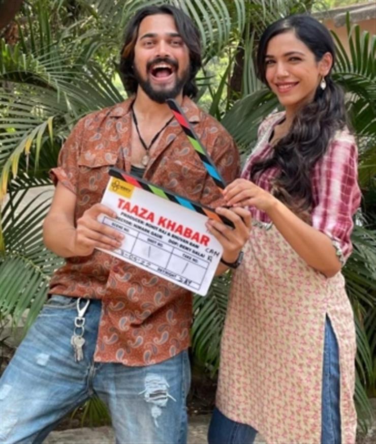 Shriya Pilgaonkar wraps up 'Taaza Khabar' shoot