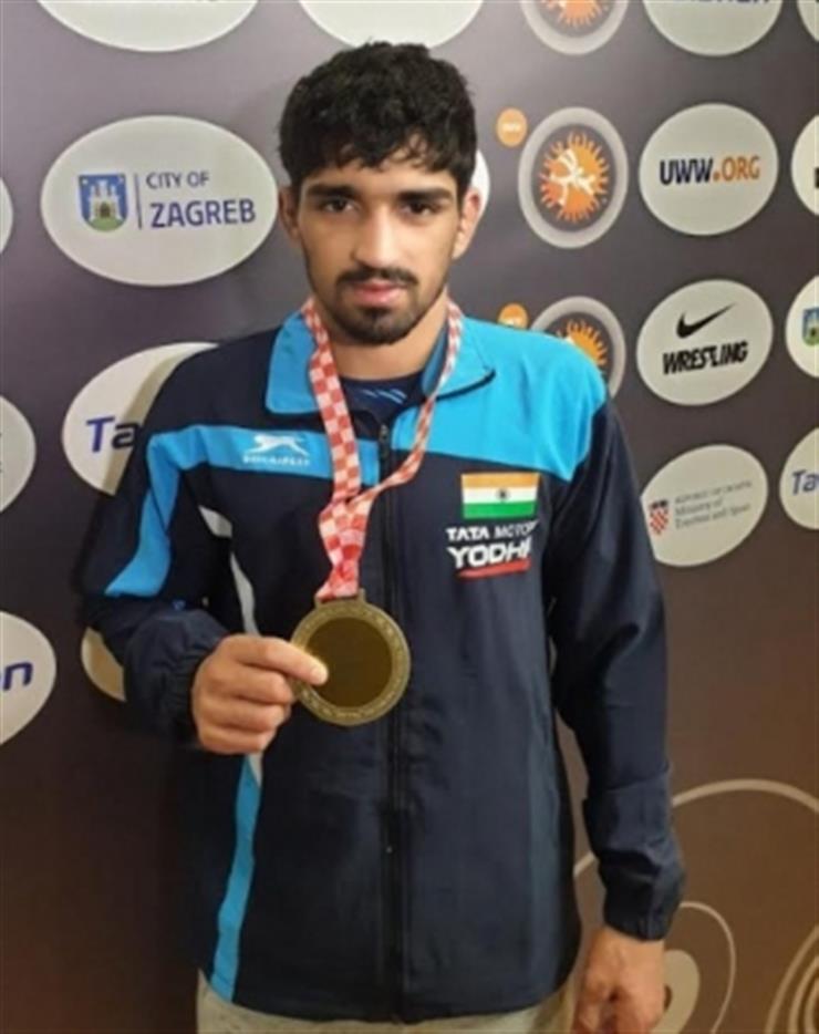 Wrestling Aman Sehrawat wins bronze medal at Zagreb Open Ranking Series