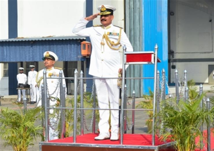 Vice Admiral Dinesh K. Tripathi Takes Over As Western Naval Command Chief