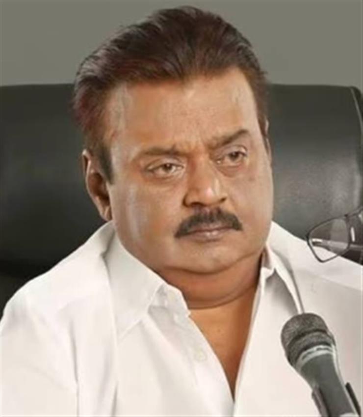 Dmdk Founder Popular Actor Captain Vijayakanth Passes Away At 71