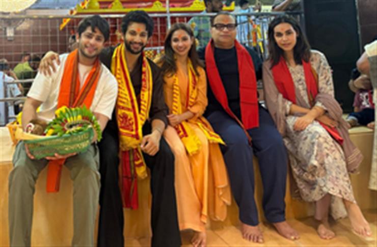 Rohit Saraf seeks blessings at Siddhivinayak Temple with 'Ishq Vishk ...