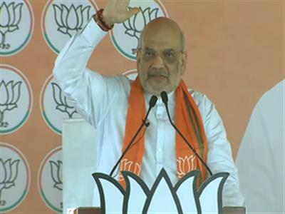 Congress playing politics over heinous crime, Amit Shah says in K'taka