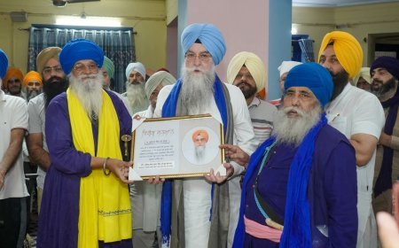 Special honor to Speaker Sandhwan for implementing Anti- Sacrilege law to prevent religious desecration in Punjab