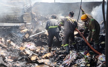 7-year-old girl among 4 people burned alive as scrap warehouse catches fire in Neemrana 