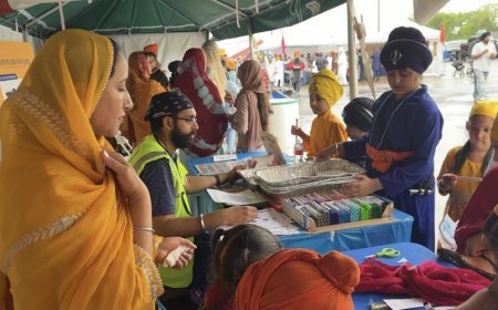 Khalsa Sajna Divas Celebrated in Cincinnati with Devotion, Sikh Awareness, and Community Spirit