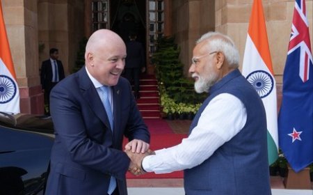 Once-in-a-generation opportunity: New Zealand PM hails FTA with India