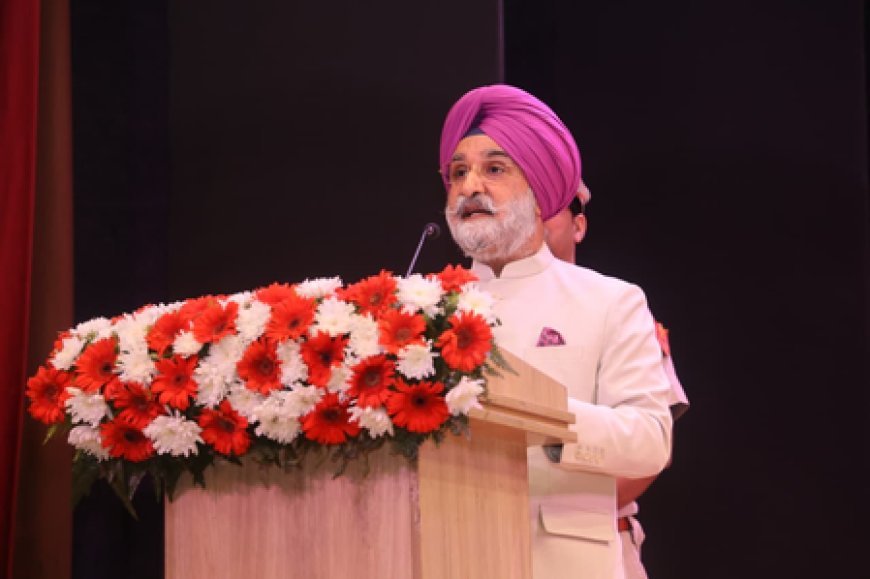 Delhi L-G Sandhu calls for fostering creativity, integrity at SRCC’s 100th annual day event