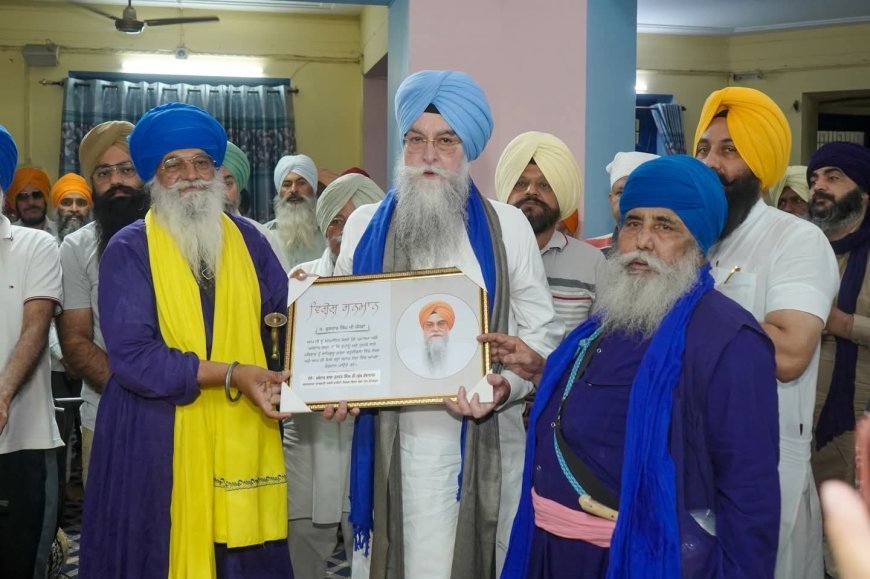 Special honor to Speaker Sandhwan for implementing Anti- Sacrilege law to prevent religious desecration in Punjab