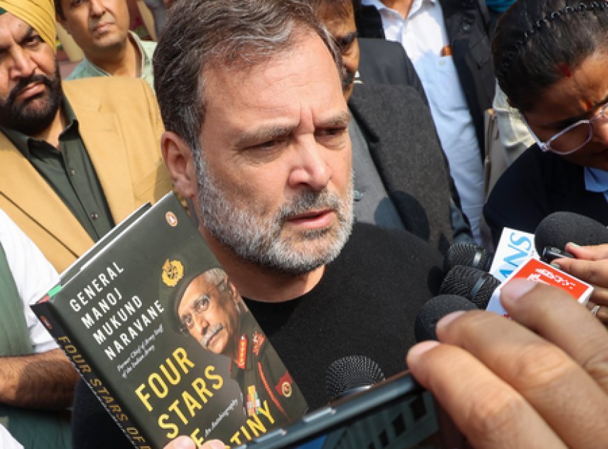 Haven't seen myself, can't say where it came from: Ex-Army chief on Rahul's claims about unpublished book