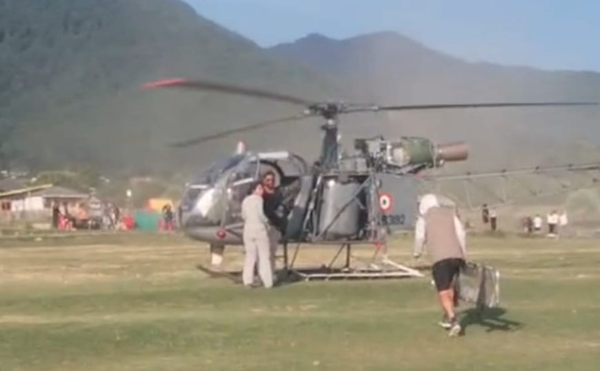 Helicopter Rescue Saves Two Paragliders in Remote Kangra Terrain