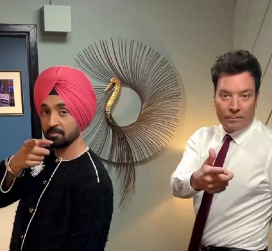 Diljit Dosanjh makes Jimmy Fallon do bhangra on his track ‘Morni’ 