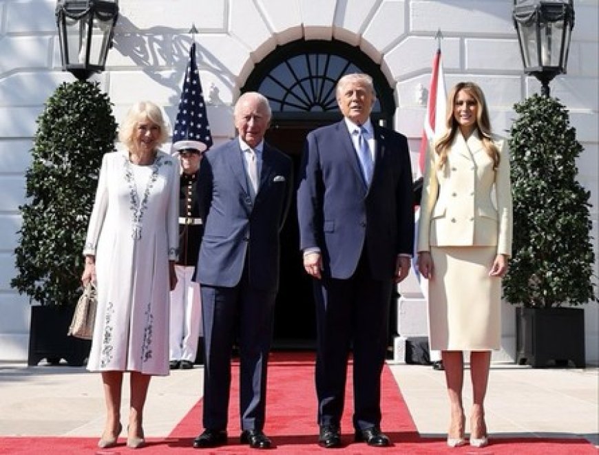 Trump hosts King Charles, revives old bonds