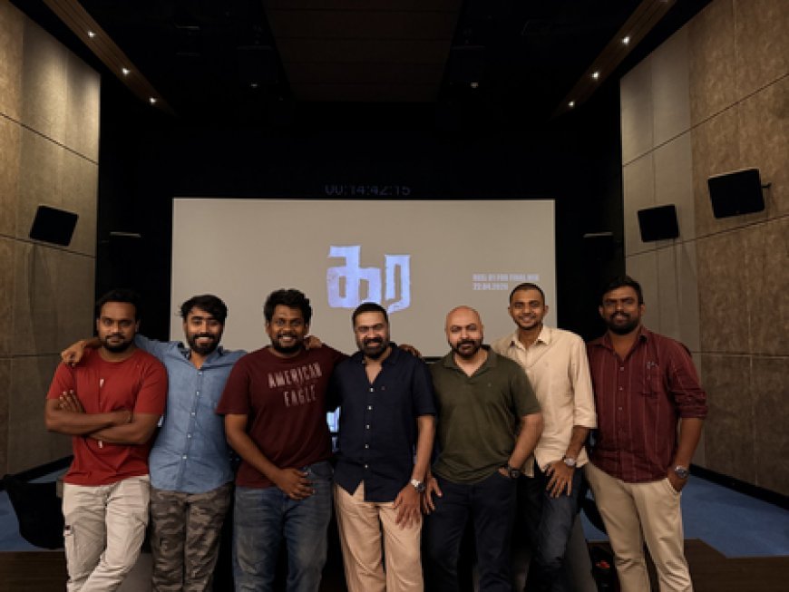 Dhanush-starrer Kara's final mixing done, says director Vignesh Raja