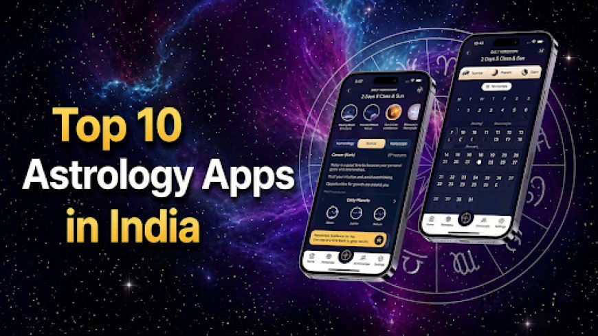 Top 10 Astrology Apps in India for Free Chat & Expert Guidance