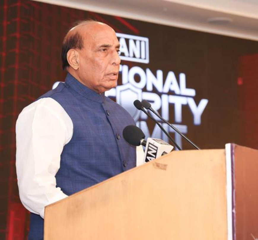Op Sindoor demonstrates transition from diplomatic statements to concrete action on terror: Rajnath Singh