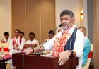 K'taka Dy CM Shivakumar refutes reports of Tamil Nadu MLAs arriving at Eagleton resort