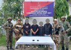 Eight militants, including 2 top leaders arrested in Manipur; arms cache seized