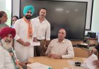 Congress Candidates from All 50 Wards of Mohali File Nominations Under the Leadership of Former Health Minister Balbir Singh Sidhu