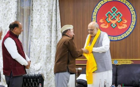 HM Amit Shah to offer prayers at Buddha relics in Leh on Buddha Purnima