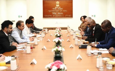 MoS Kirti Vardhan, AU Commission finalise preparations for India-Africa Forum Summit