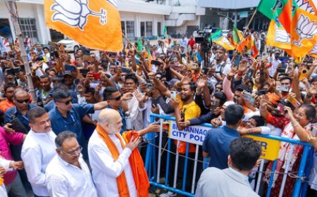 Amit Shah arrives in Kolkata; new CM name to be finalised today