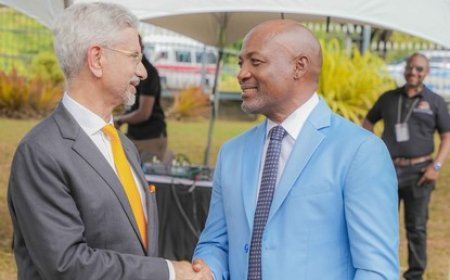 EAM Jaishankar holds talks with Trinidad and Tobago PM, unveils key cooperation initiatives