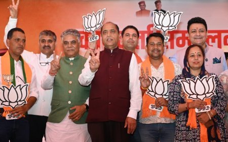 BJP Will Ensure True Development of Dharamshala, Says Jairam Thakur During MC Poll Campaign