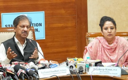 General Elections to elect the members of 08 Municipal Corporations, 76 Municipal Councils and 21 Nagar Panchayats  to be held in Punjab on 26 May