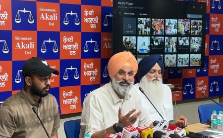 Bikram  Majithia demands ED probe against AAP MLA Pappi Prashar for large scale corruption, including money laundering
