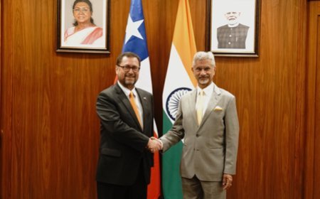 EAM Jaishankar meets Chilean FM Mackenna, discusses strengthening bilateral ties 