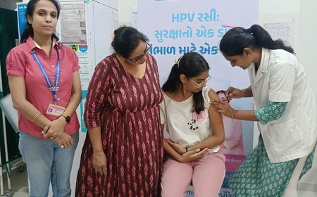 Ahmedabad achieves 65 pc target in free HPV vaccination drive for adolescent girls