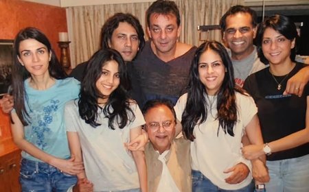 Priya Dutt digs out rare throwback pic with young Sanjay Dutt and late father Sunil Dutt