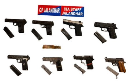 Punjab: Crackdown on organised crime in Jalandhar; three arrested in Gurdaspur grenade case
