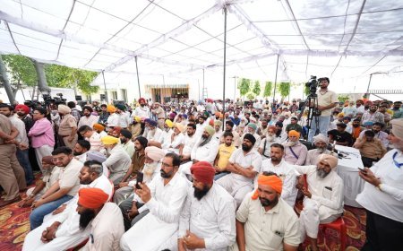 Bhagwant Mann Govt Launches Underground Electricity Wiring Project from Satauj, Bringing Major Relief to Punjab’s Farmers Through Pole-Free Villages Initiative