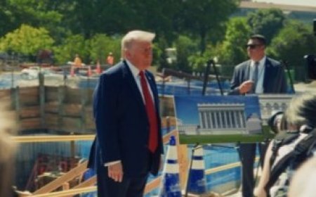 Trump unveils ‘drone-proof’ White House ballroom
