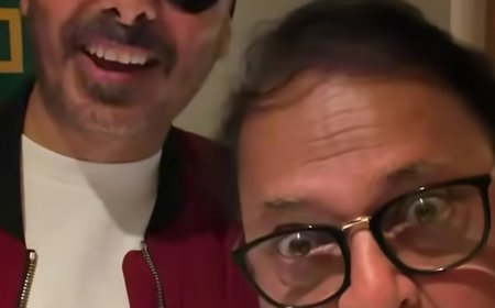 Rakesh Bedi bumps into Sukhbir in Goa; latter greets him with ‘Dhurandhar’ iconic ‘Baccha Hai Tu Mera’ dialogue