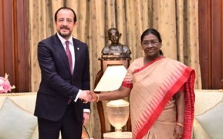 Strategic Partnership reflects the trust between India-Cyprus: President Murmu