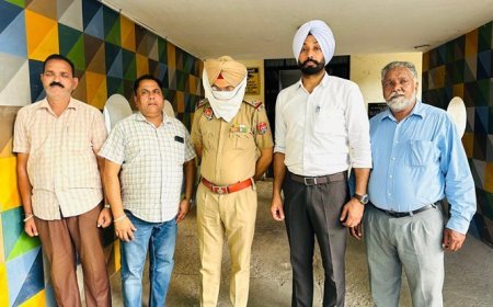 Punjab Vigilance Bureau nabs ASI red handed accepting bribe of Rs 14,000