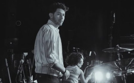 Little Malti Marie turns tiny drummer girl in father Nick Jonas’ latest rehearsal pictures