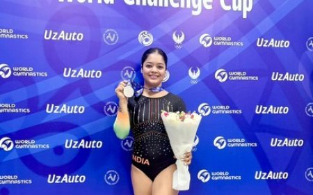Gymnast Pranati Nayak reveals how her coach motivated her to Tashkent World Challenge Cup silver after a bout of viral fever