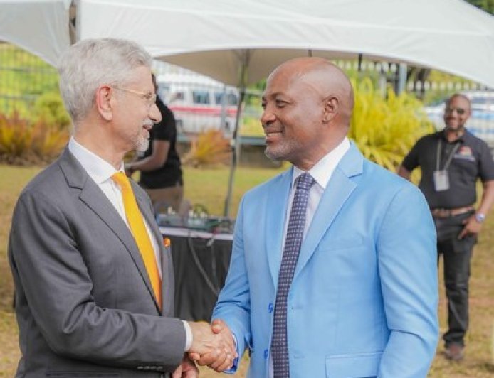 EAM Jaishankar holds talks with Trinidad and Tobago PM, unveils key cooperation initiatives