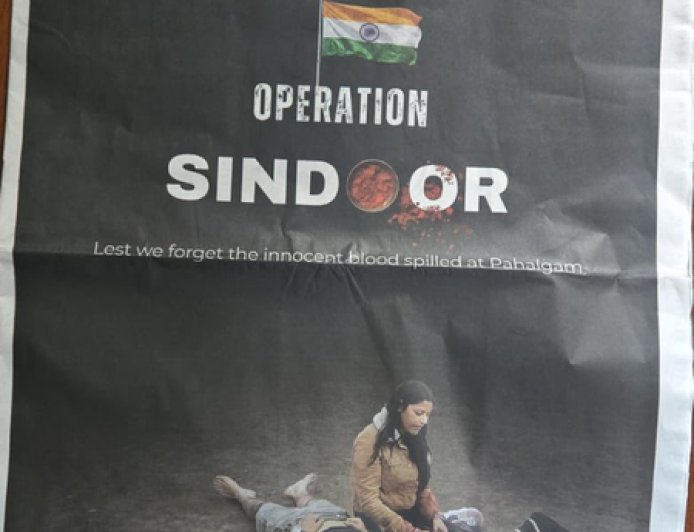 Lankan newspapers carry front-page tributes for Pahalgam terror attack victims, honour 'Op Sindoor'