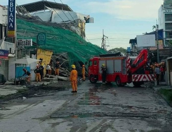 Four dead, 17 missing after under-construction building collapse in northern Philippines
