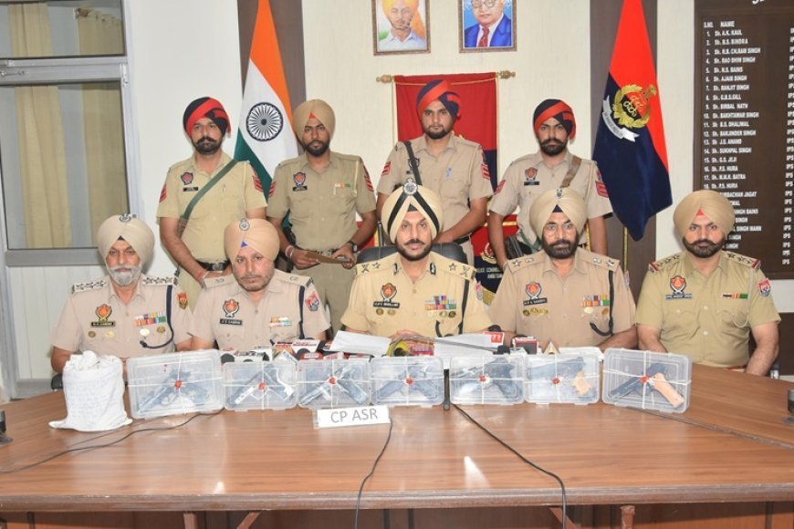 Drug and illegal arms smuggling module busted in Amritsar, one held ...
